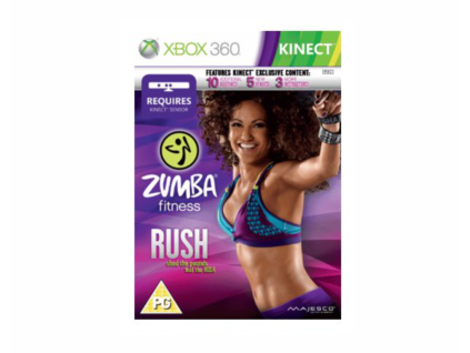 Xbox 360 zumba fitness rush ..