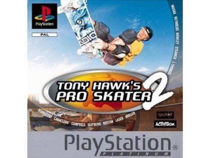 PS1 Tony Hawk's Pro Skater 2 platinum