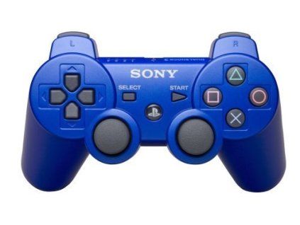 PS3 Sony DualShock 3 eredeti vezeték nélküli vezérlő kék