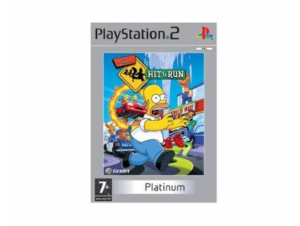 PS2 The simpsons hit and run platinum