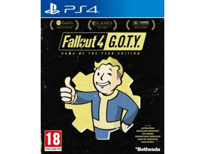 PS4 Fallout 4 Game of The Year Edition