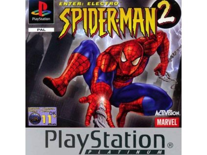 PS1 Spider-Man 2: Enter Electro Platinum