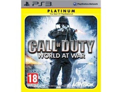 PS3 Call of duty World At War PLATINUM