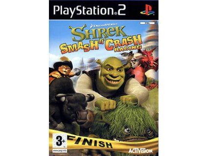 PS2 Shrek Smash n' Crash Racing