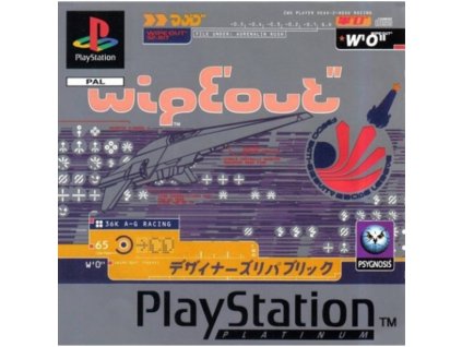 PS1 Wipeout Platinum