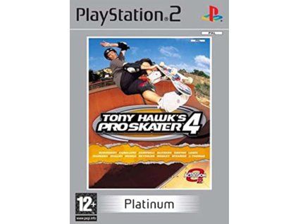 PS2 Tony Hawk's Pro Skater 4 PLATINUM