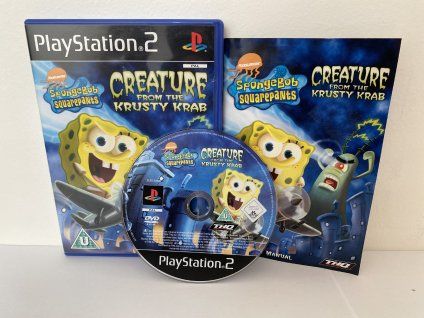 PS2 SpongeBob SquarePants: Creature from the Krusty Krab
