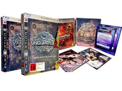 PS3 Uncharted 2: Among Thieves Limited Edition Collector