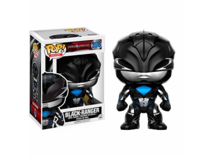 Funko POP - Movies: Power Rangers (Black Ranger) 396