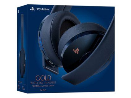 HW SONY Gold Wireless 7.1 Headset 500 million edition