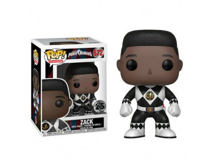 Funko POP - Power Rangers Zack Black Ranger 672