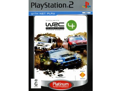 PS2 WRC 4 PLATINUM