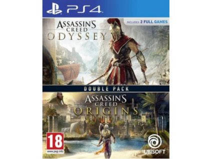 PS4 Assassins Creed Odyssey + Assassins Creed Origins Double Pack