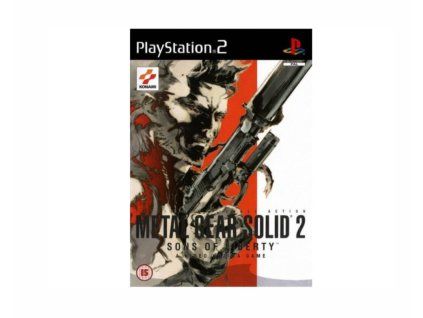PS2 Metal gear solid 2 sons of liberty