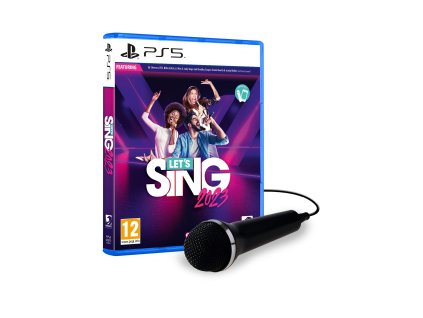 PS5 Lets Sing 2023 + 1x mikrofon