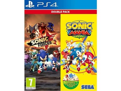 PS4 Sonic Mania Plus + Sonic Forces Double Pack