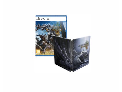 PS5 Monster Hunter wilds steelbook edice