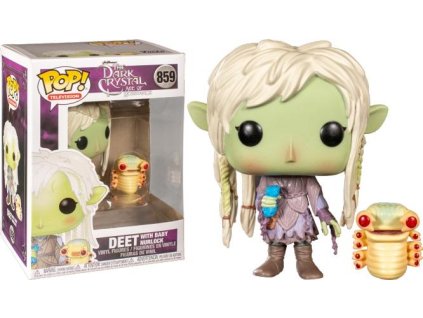 funko pop dark crystal deet with baby nurlock 859 television funko 983792