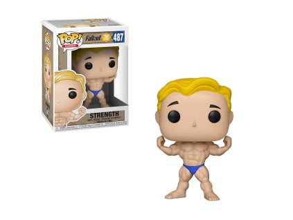 Funko POP - FALLOUT 76 Vault Boy: Strength #487