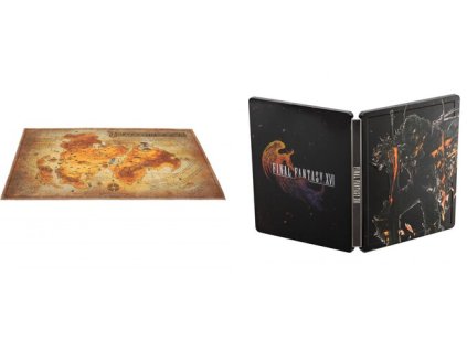 Final Fantasy XVI Steelbook + mapa