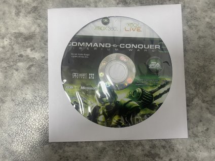 XBOX 360 Command & Conquer 3: Tiberium Wars (herní disk)
