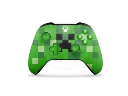 Xbox One bezdrátový ovladač – Minecraft Green Limitovaná edice