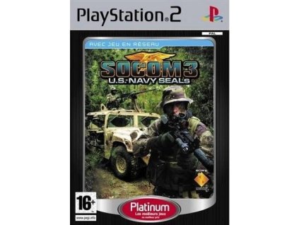PS2 SOCOM 3: U.S. Navy SEALs PLATINUM
