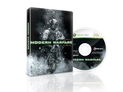 XBOX 360 call of duty: Modern Warfare 2 Steelbook
