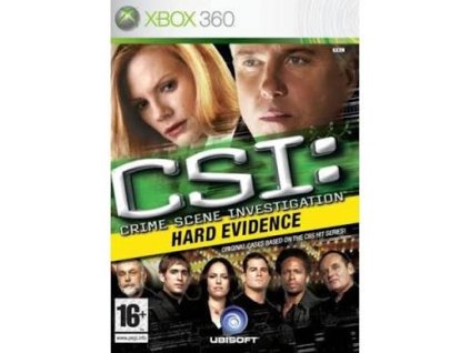 XBOX 360 CSI: Crime Scene Investigation: Hard Evidence