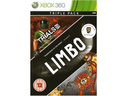 XBOX 360 Xbox 360 Triple Pack Limbo, Trials HD, Splosion Man HD