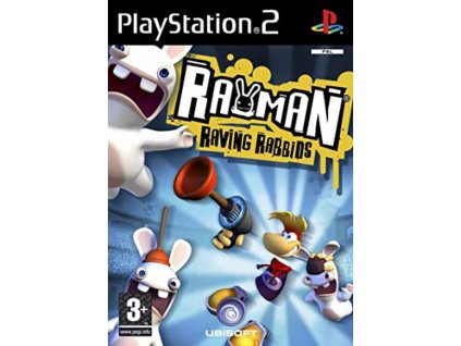 PS2 Rayman Raving Rabbids