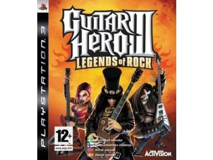 PS3 Guitar Hero III: Legends of Rock