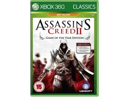 XBOX 360 Assassins Creed II: Game of The Year Edition