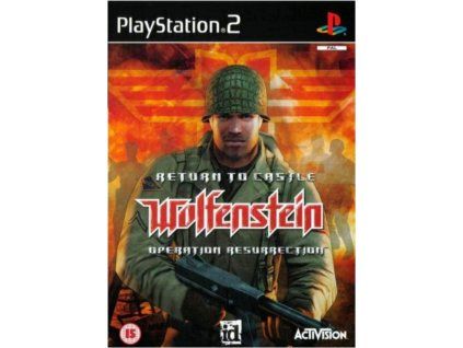 PS2 Return to Castle Wolfenstein Operation Resurrection