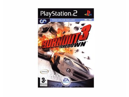 Playstation 2 burnout 3 takedown