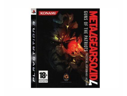 PS3 Metal Gear Solid 4 Guns of the Patriots