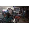 PS4 Cyberpunk 2077 futurističtí vojáci zasahují na ulici Night City