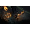 PS4 Diablo IV – hrdinové bojují s démony pomocí ohnivé magie v temném dungeonu