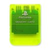 PS1 PSX paměťová karta 1MB originální žlutá