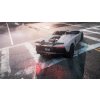 Xbox 360 Need for Speed Most Wanted – drift sportovního auta na mokré silnici ve městě